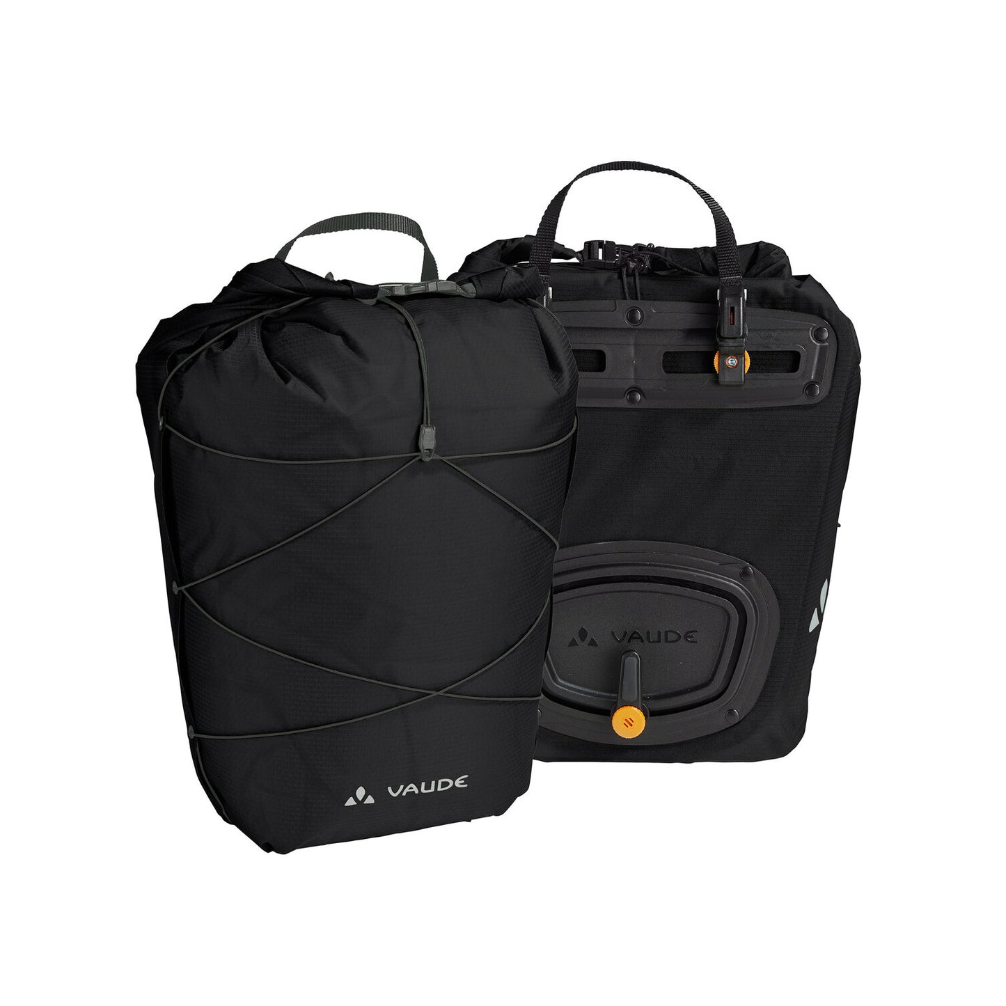 Paar VAUDE AQUA BACK LIGHT 38 L Gepäckträgertaschen Schwarz