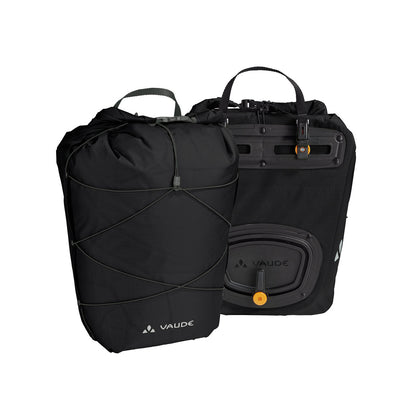 Paar Gepäckträgertaschen VAUDE AQUA BACK LIGHT 38 L Schwarz