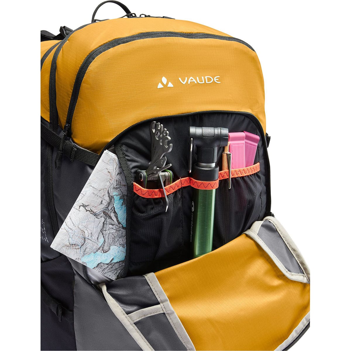 VAUDE BIKE ALPIN 25+5 Rucksack Gelb