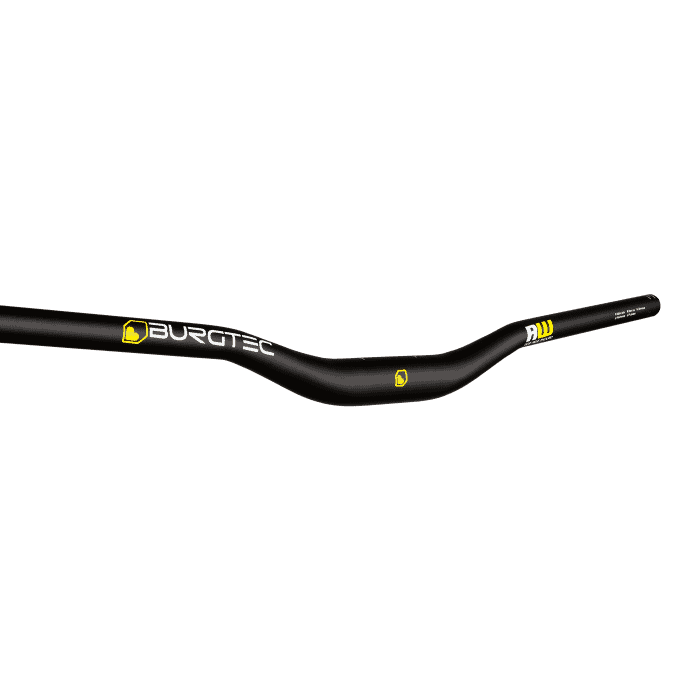 Kleiderbügel BURGTEC RIDE WIDE ENDURO Rise 30mm 800mm Schwarz