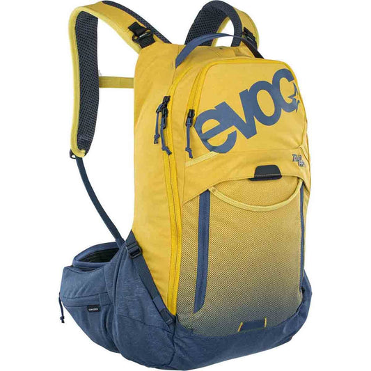 Sac à Dos avec Dorsale EVOC TRAIL PRO 16L Jaune/Bleu