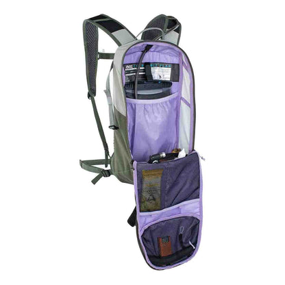 Rucksack EVOC RIDE 8L Grau/Khaki