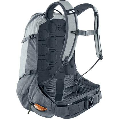 Rucksack mit Rückenprotektor EVOC TRAIL PRO 26 Grau