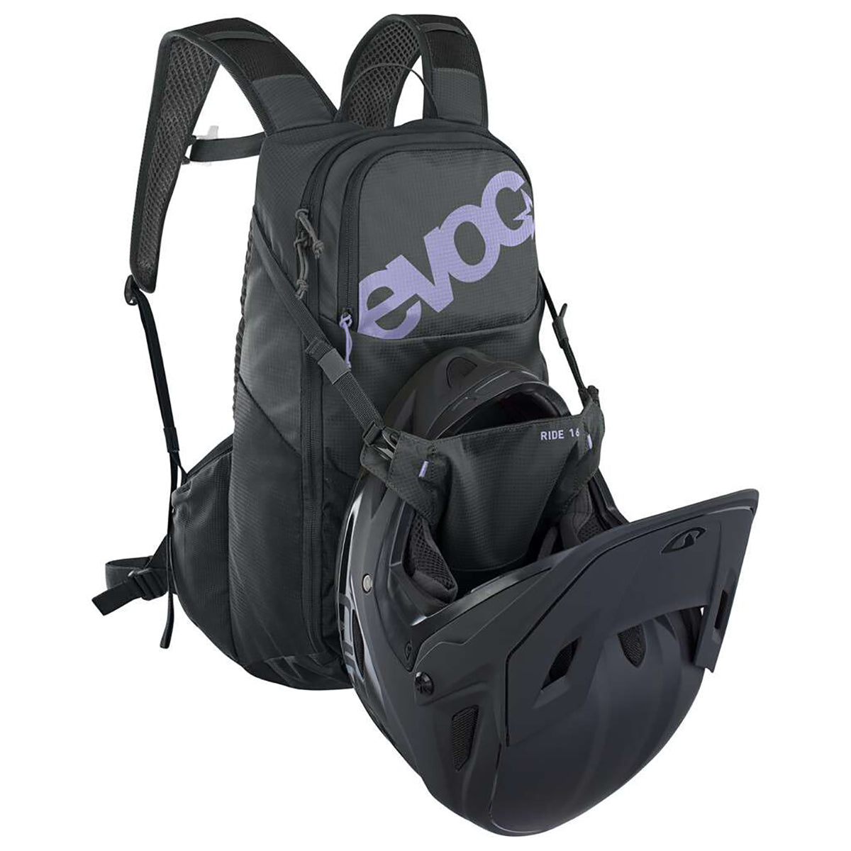 EVOC RIDE 16 Rucksack Schwarz/Violett