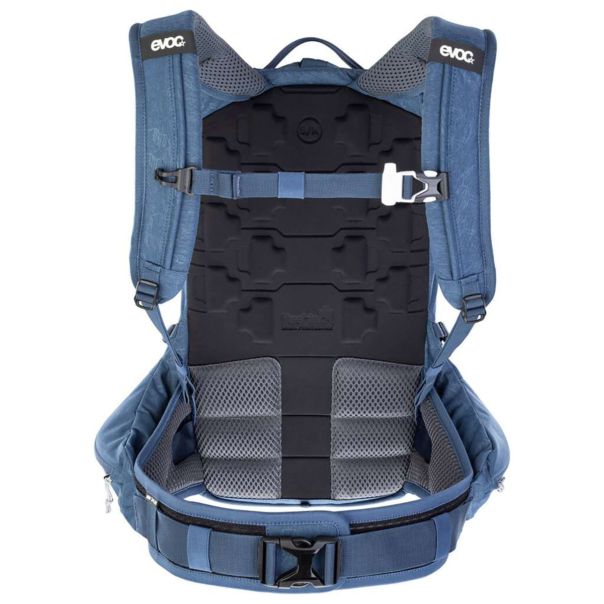 EVOC TRAIL PRO 16 Backpack Rucksack mit Rückenprotektor Blau