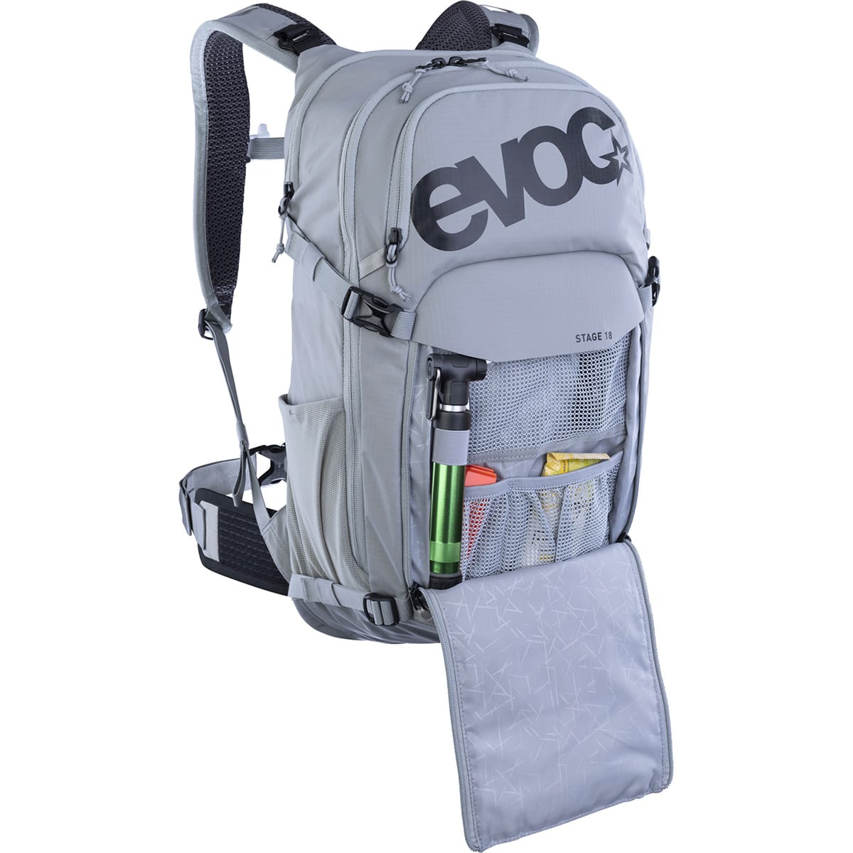 EVOC STAGE 18 Rucksack Grau