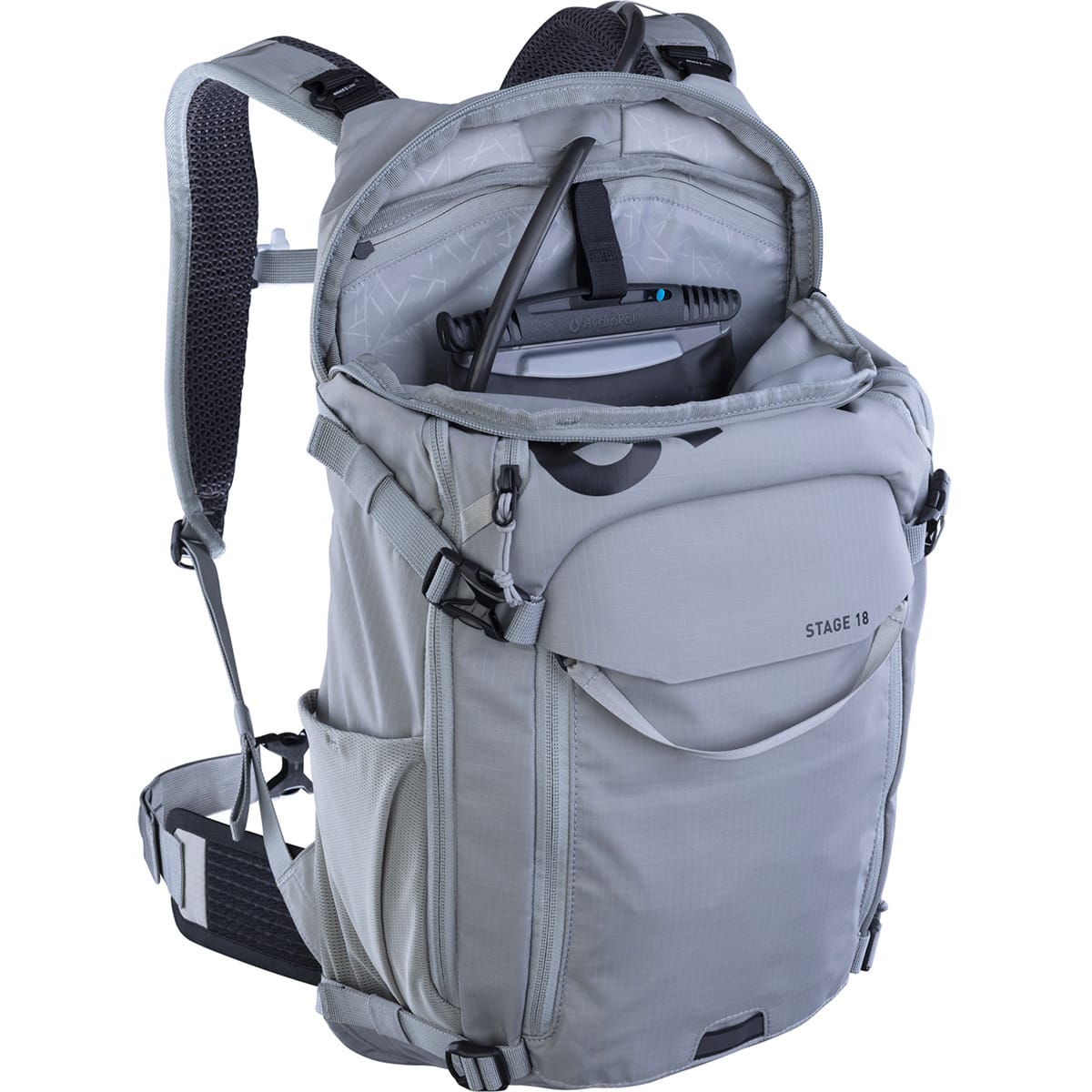 EVOC STAGE 18 Rucksack Grau