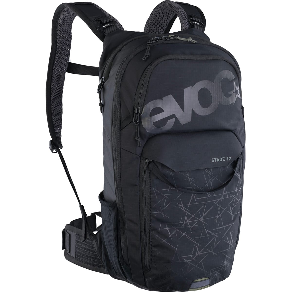 Pack Rucksack EVOC STAGE 12 SCHWARZ + Wasserbeutel EVOC 2L