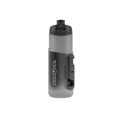 Trinkflasche FIDLOCK TWIST Geräuchert mit Ersatzhalterung für Trinkflasche