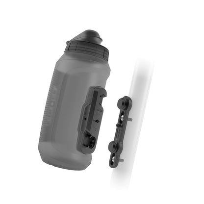 Kit Trinkflasche und Flaschenhalter FIDLOCK TWIST COMPACT Geräuchert