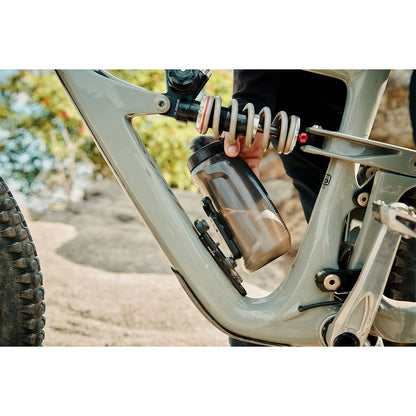 Kit Trinkflasche und Flaschenhalter FIDLOCK TWIST COMPACT Geräuchert