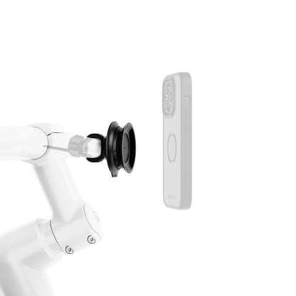 FIDLOCK VACUUM HANDLEBAR BASE FLEX Lenkerhalterung — mit Telefon am Lenker