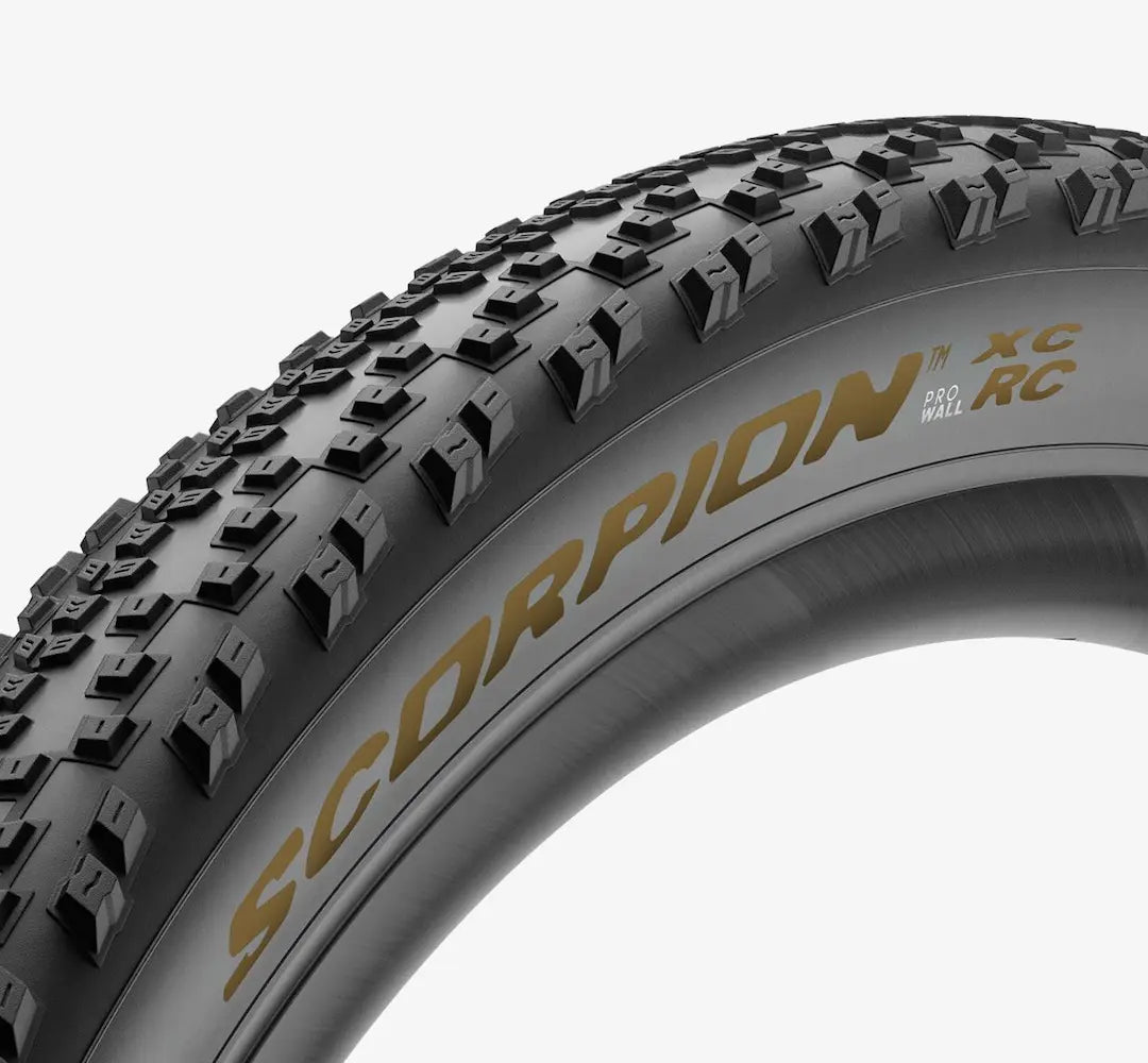 Reifen PIRELLI SCORPION XC RC 29x2.4 ProWall Tubeless Ready Weich Schwarz/Gold 4354000