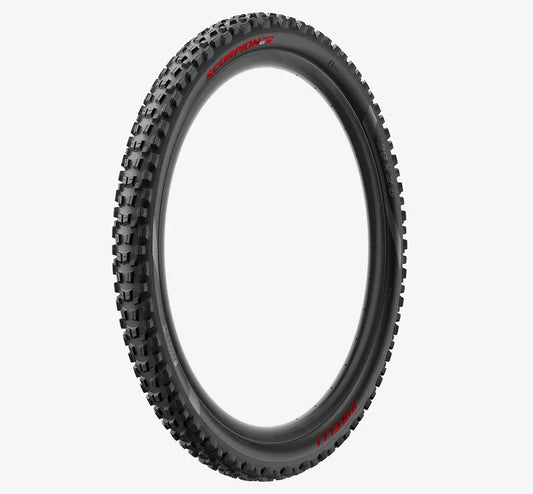 PIRELLI SCORPION E-MTB M 29x2.6 Tubeless Ready Reifen Weich Schwarz/Rot 4355700