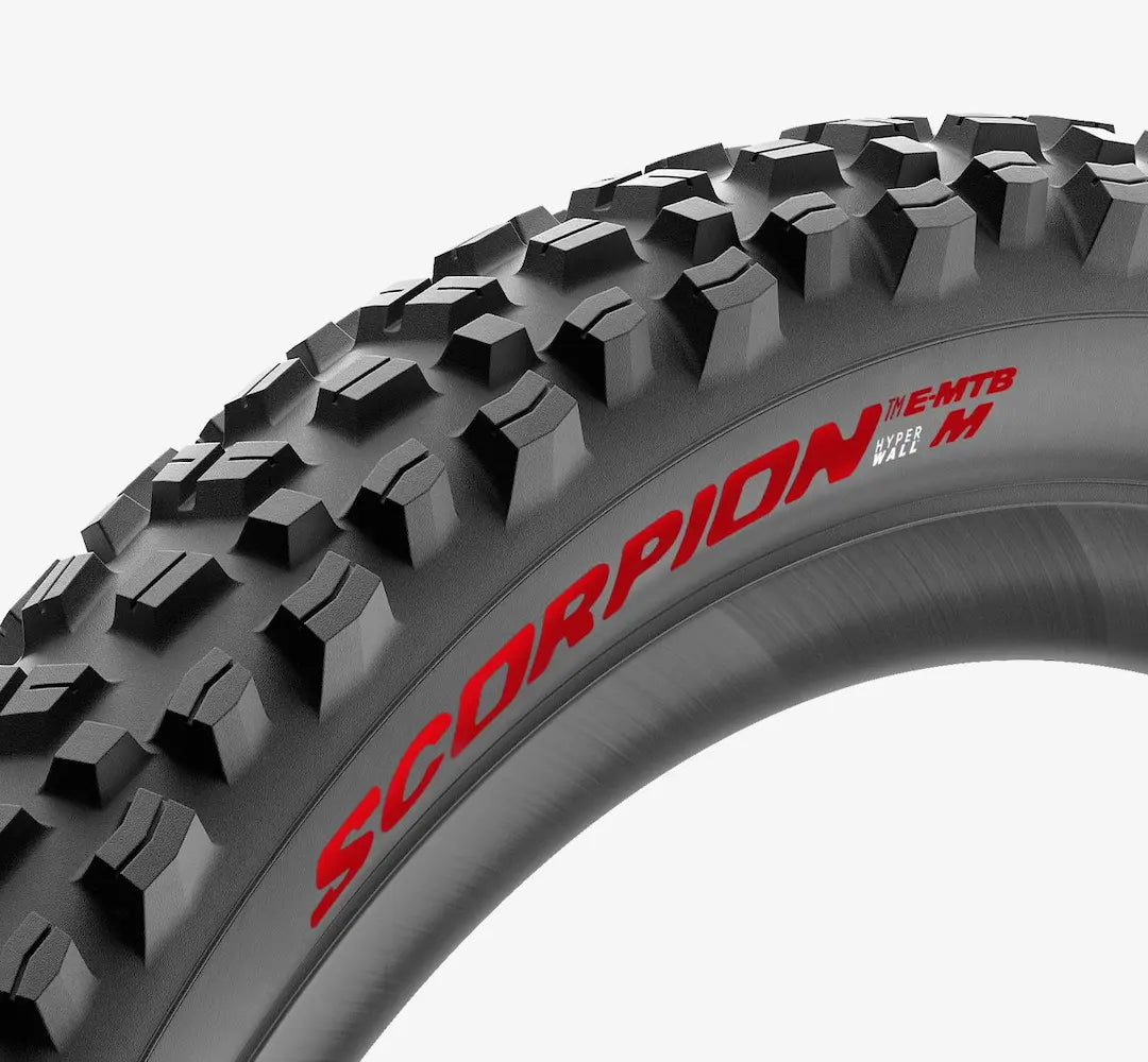 PIRELLI SCORPION E-MTB M 29x2.6 Tubeless Ready Reifen Weich Schwarz/Rot 4355700