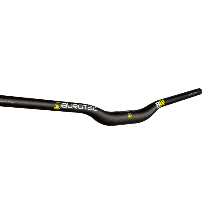 Kleiderbügel BURGTEC RIDE WIDE DH Carbon Rise 30mm 800mm Schwarz