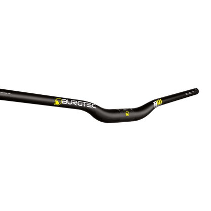 Lenker BURGTEC RIDE WIDE ENDURO Rise 30mm 800mm Schwarz Carbon