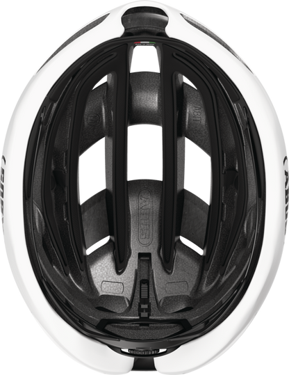 Rennradhelm ABUS AIRBREAKER 2.0 Shiny Weiß