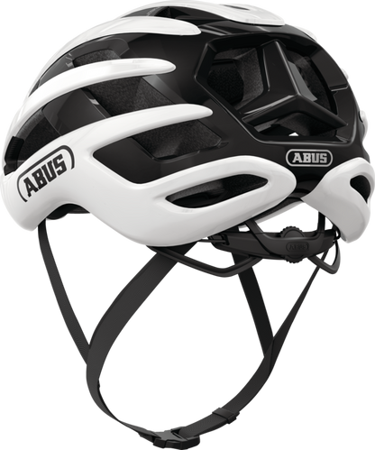 Rennradhelm ABUS AIRBREAKER 2.0 Shiny Weiß