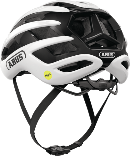 Rennradhelm ABUS AIRBREAKER 2.0 MIPS Shiny Weiß
