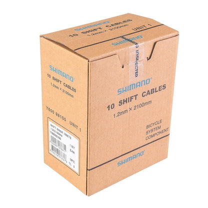 Schaltzugkabel SHIMANO Stahl (x10)