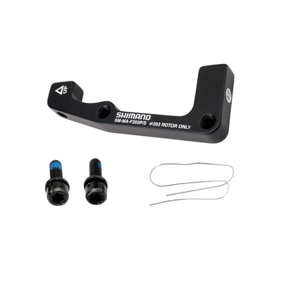 Vorderrad Bremssattel-Adapter PM / IS SHIMANO SM-MA-F203P/S Scheibe 203 mm (+43 mm)