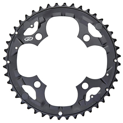 Außenkettenblatt SHIMANO DEORE M590 9-fach 4 Loch 104 mm Schwarz