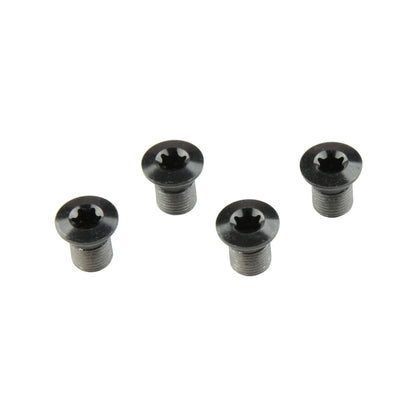 Schraubenkit Kettenblattschraube SHIMANO XTR M980 Innenkettenblatt / XT M8000 Mittelkettenblatt 10,1 mm (x4) Matt Silber