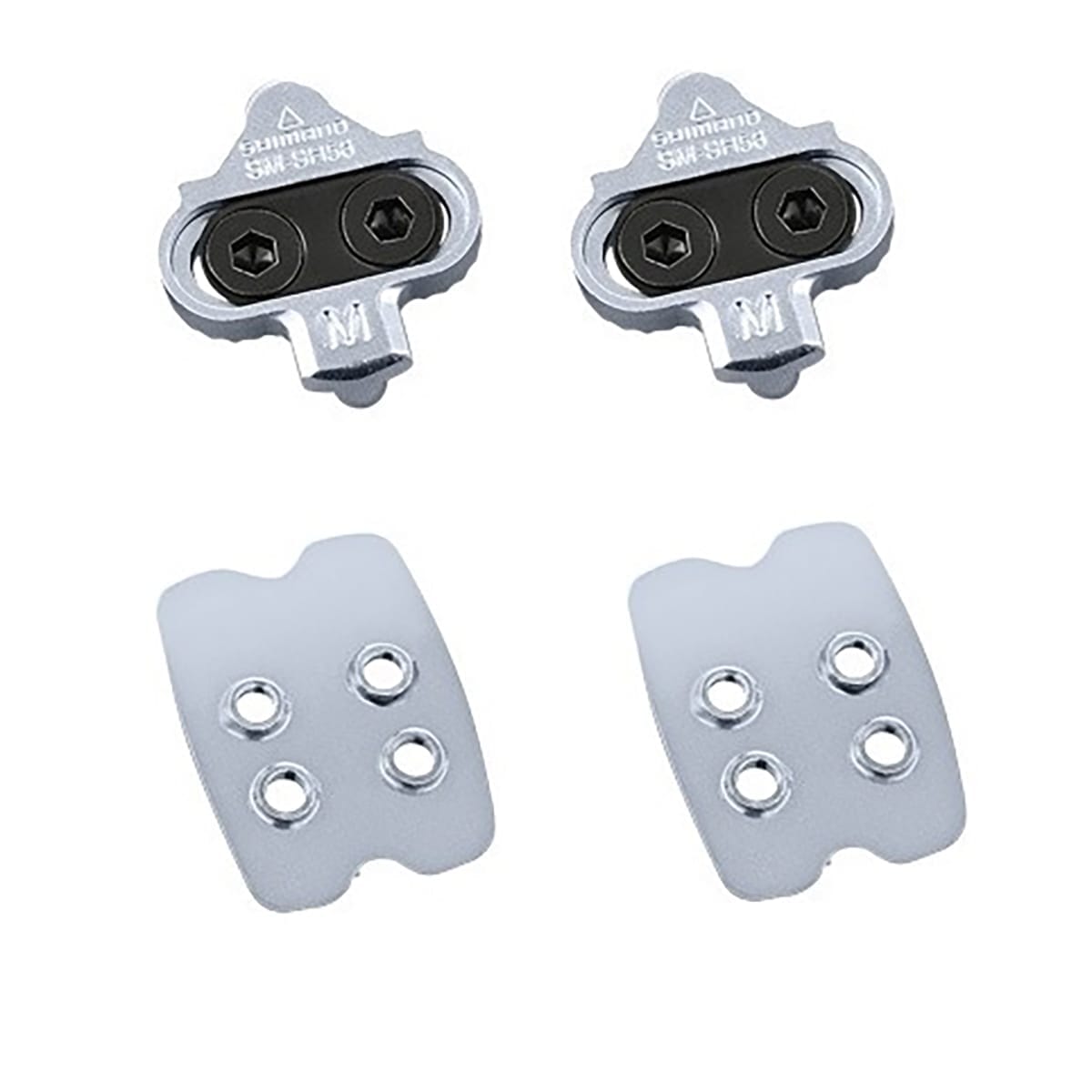 Kit de Cales pour Pédales SHIMANO SM-SH56 avec Plaque de Support