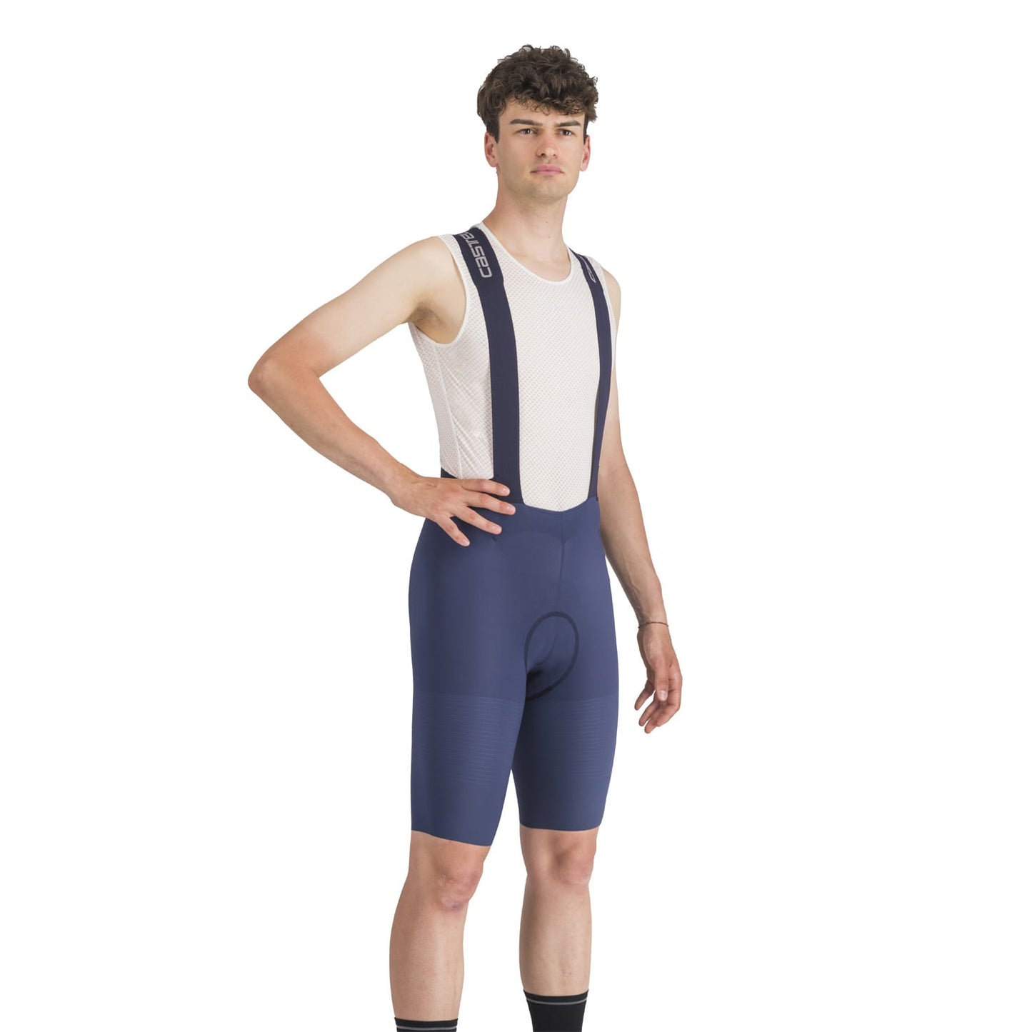 CASTELLI PREMIO EVO Kurze Trägerhose Marine