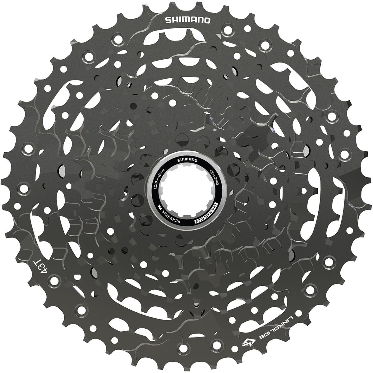 Cassette 10V  SHIMANO CS-LG400 Linkglide