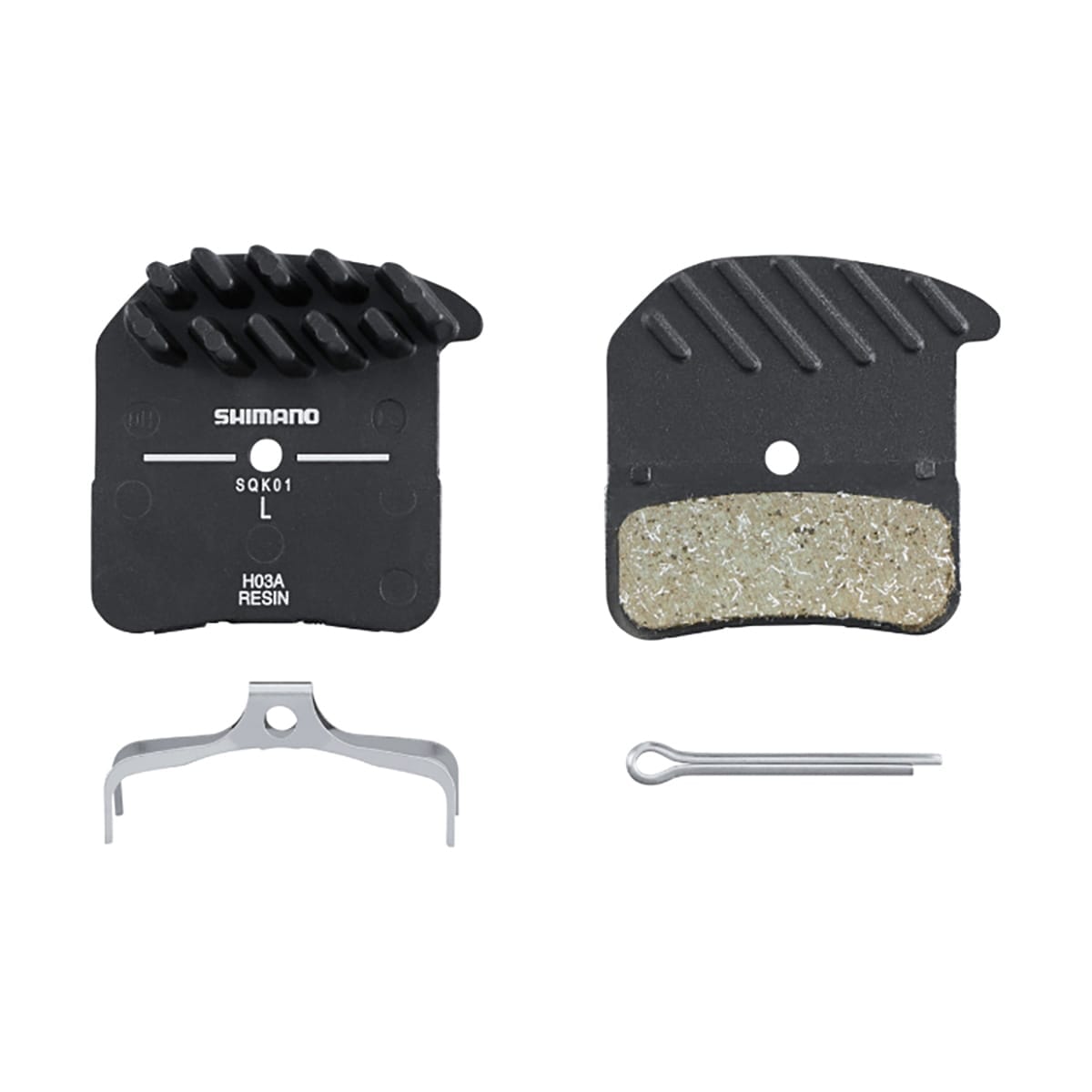 Organische Belüftete Bremsbeläge SHIMANO H03A 4 Kolben SAINT / XT 8020 / ZEE