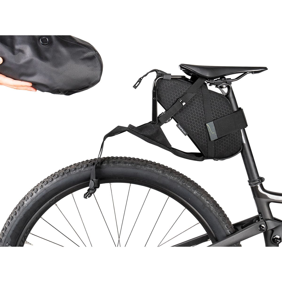 Sacoche de Selle TOPEAK BACKLOADER X Noir