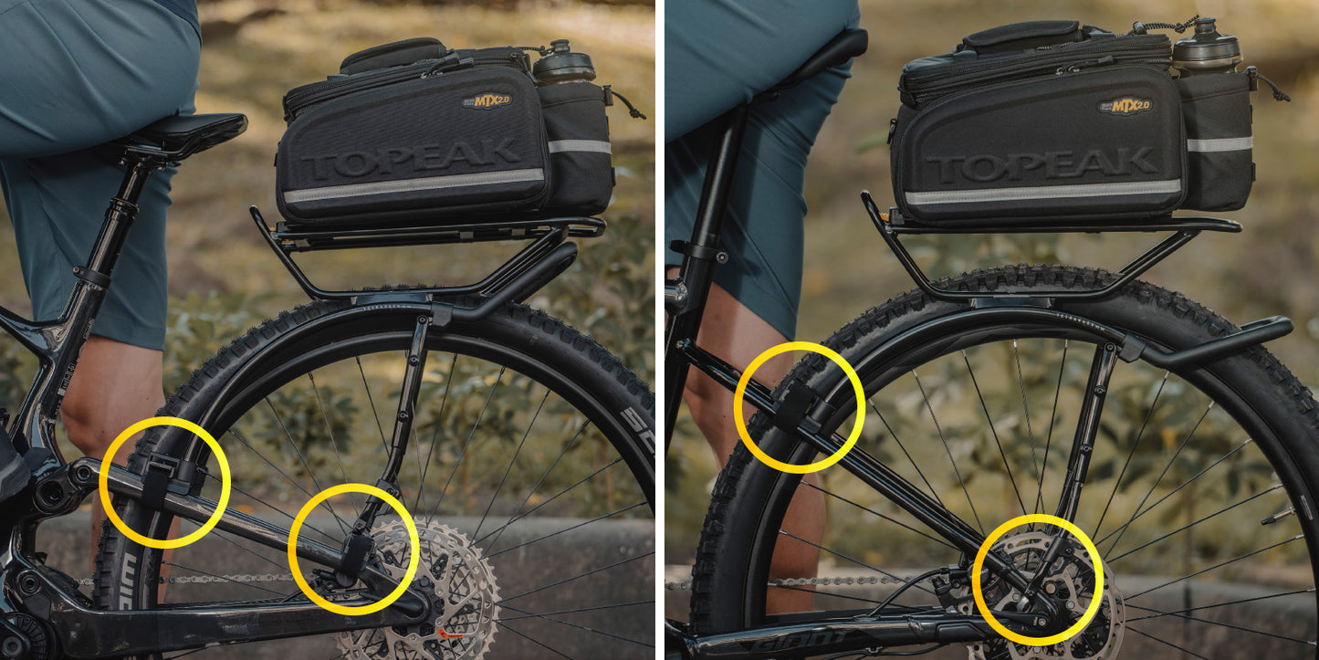 MTB-Gepäckträger TOPEAK TETRARACK M2 HD Schwarz