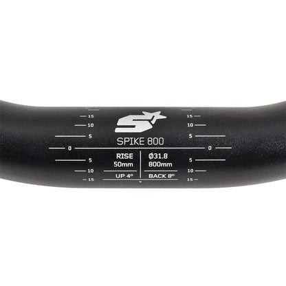 Lenker SPANK SPIKE 800 Rise 50 mm 31,8/800 mm Schwarz