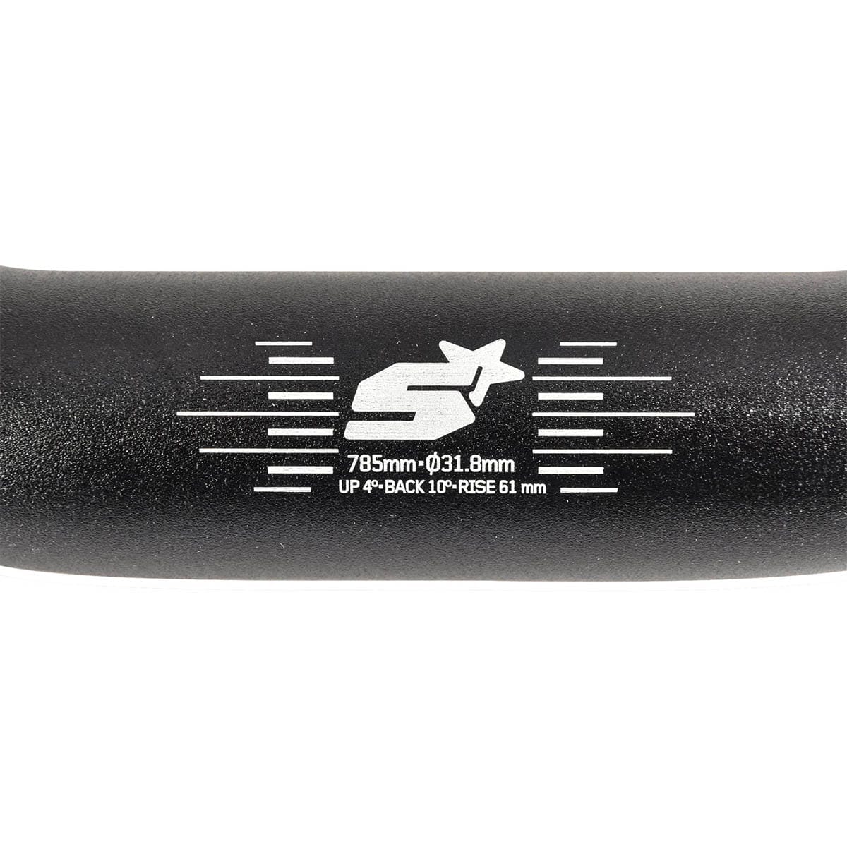 Cintre SPANK SPOON Rise 60 mm 31,8/785 mm Noir