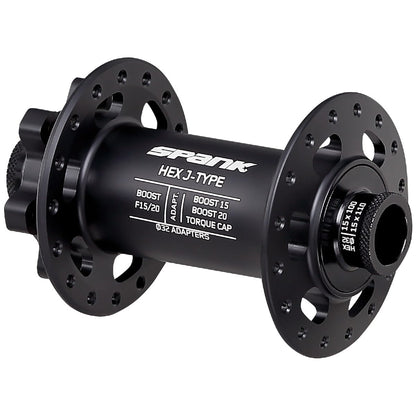 SPANK HEX 15/20 mm Boost Vorderradnabe Schwarz