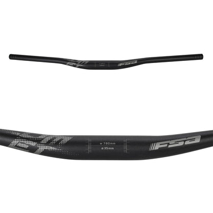Lenker FSA COMET Aluminium Rise 15mm 35/760mm Schwarz