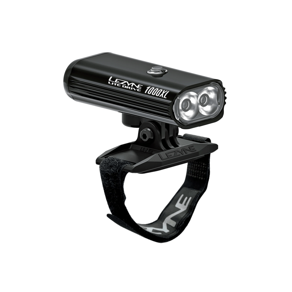 Frontbeleuchtung LEZYNE HELMET LITE DRIVE 1000XL Schwarz