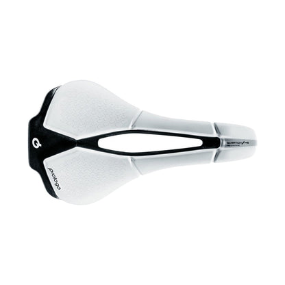 Sattel PROLOGO SCRATCH M5 PAS Carbon-Schienen Breite 140mm Weiß