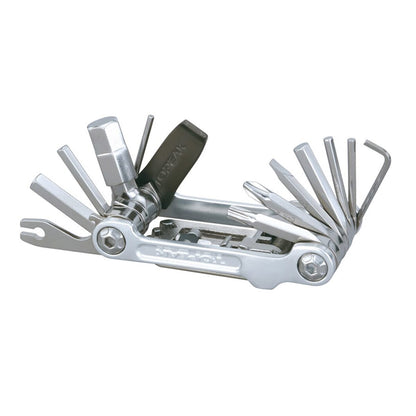 Multi-Tool TOPEAK MINI PRO Silber (20 Werkzeuge + Tasche)