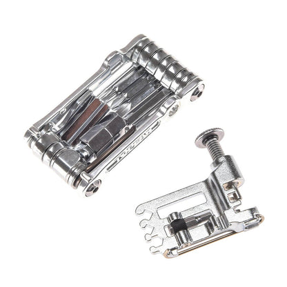 Multi-Tool TOPEAK MINI PRO Silber (20 Werkzeuge + Tasche)