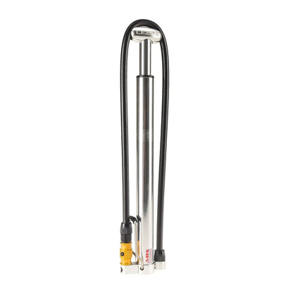 Kompakte Standpumpe LEZYNE MICRO FLOOR DRIVE HP Silber