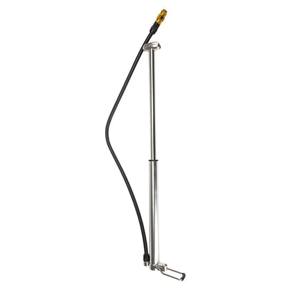 Kompakte Standpumpe LEZYNE MICRO FLOOR DRIVE HP Silber