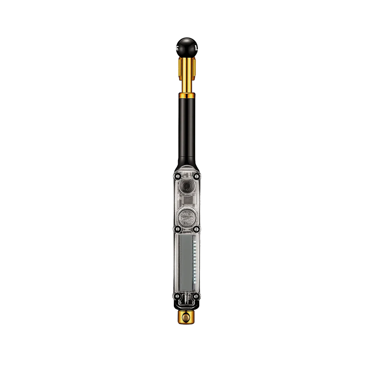 Hochdruckpumpe für Federung LEZYNE DIGITAL SHOCK DRIVE Schwarz/Gold