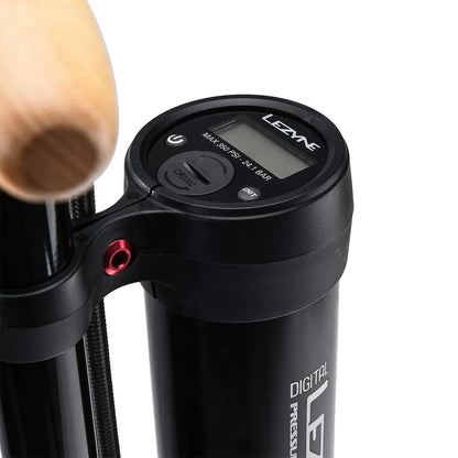 Standpumpe LEZYNE DIGITAL PRESSURE OVER DRIVE Schwarz