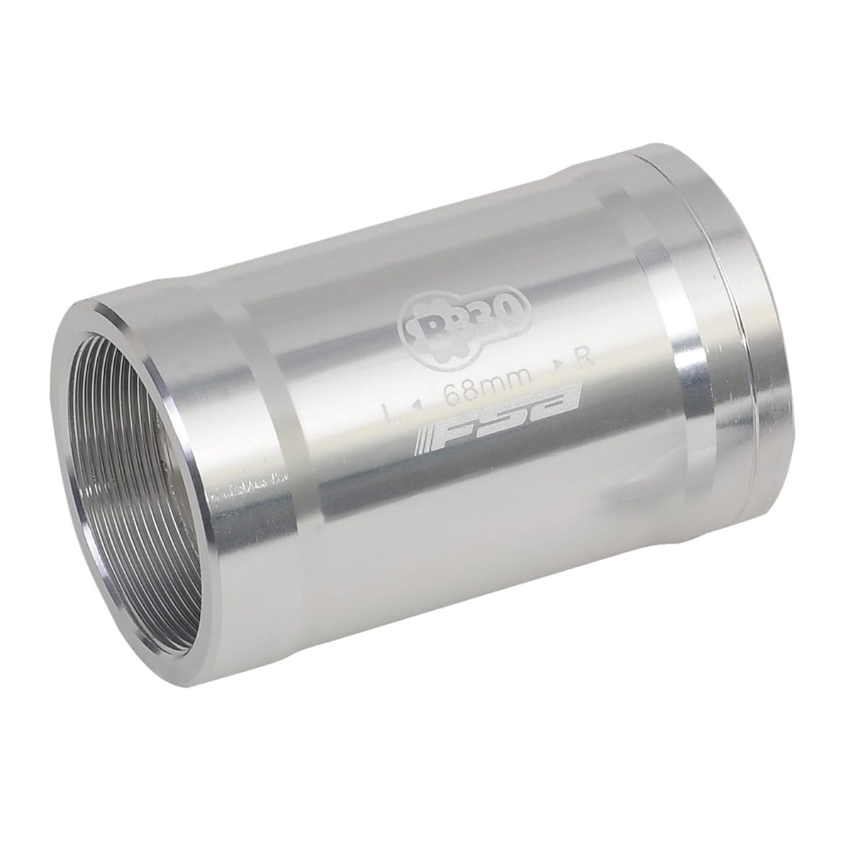 Tretlageradapter FSA BB30 > BSA 68 mm Grau