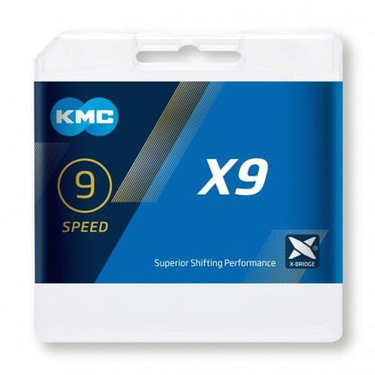 Kette 9-fach KMC X9L Ti-N Gold