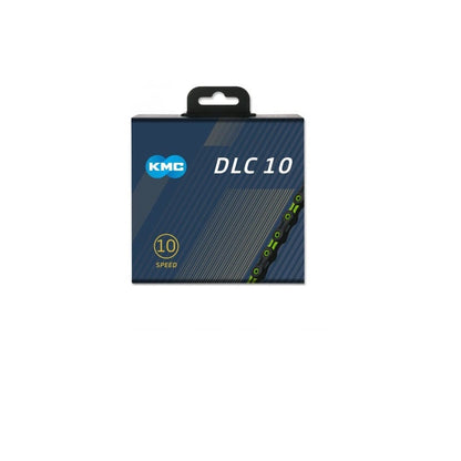 Kette 10-fach KMC DLC10 Schwarz/Grün
