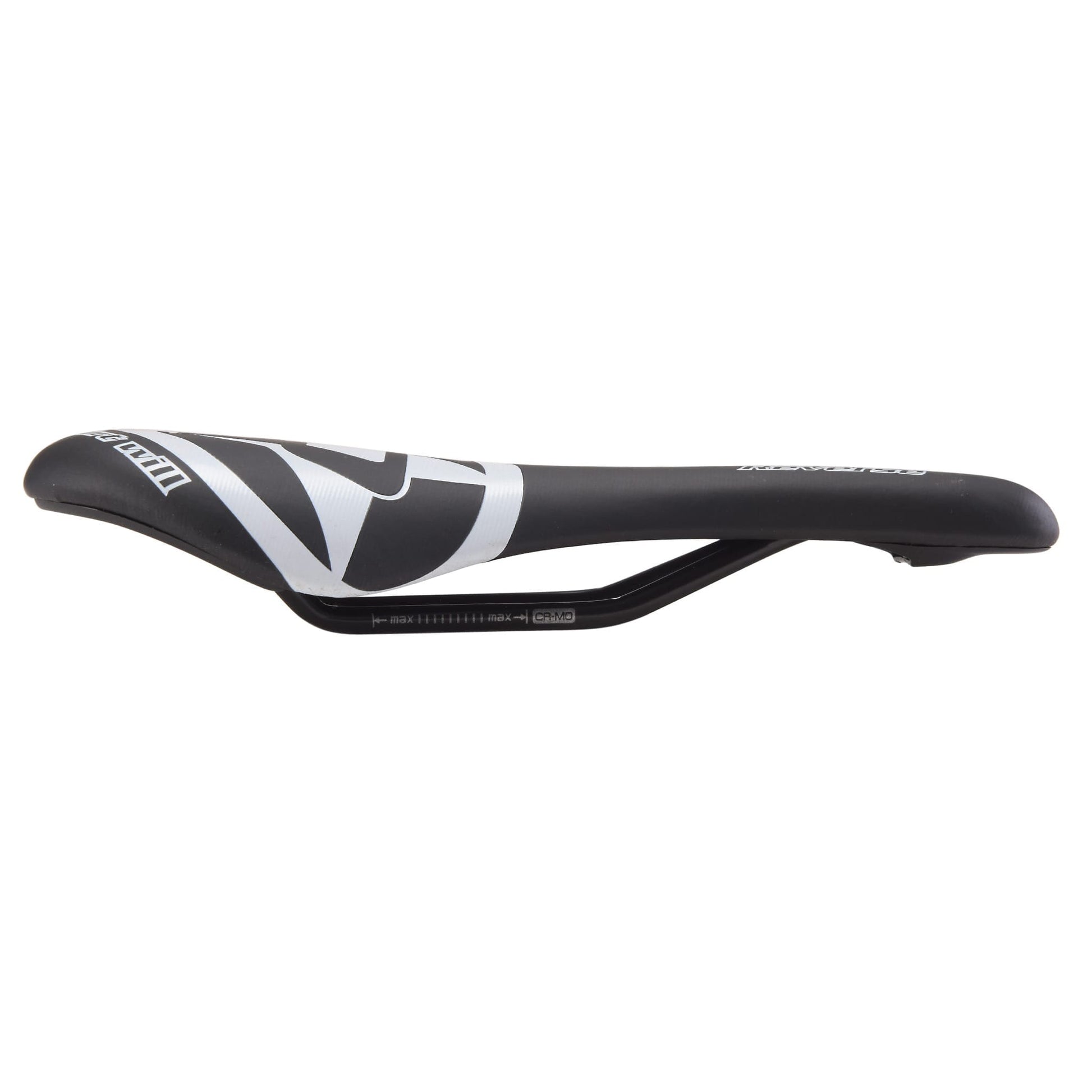 Selle REVERSE COMPONENTS FORT WILL STYLE Rails CrMo Noir/Blanc